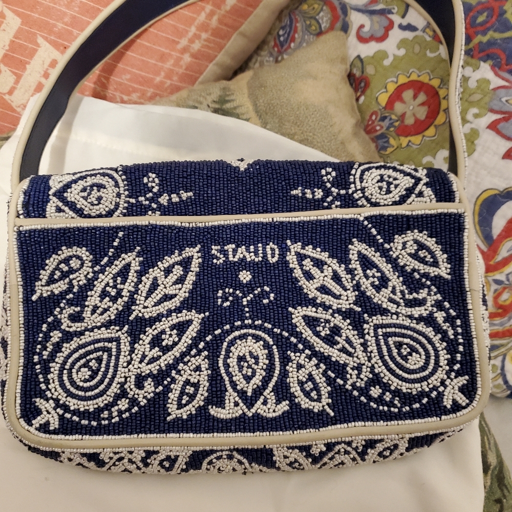 STAUD small beaded handbag